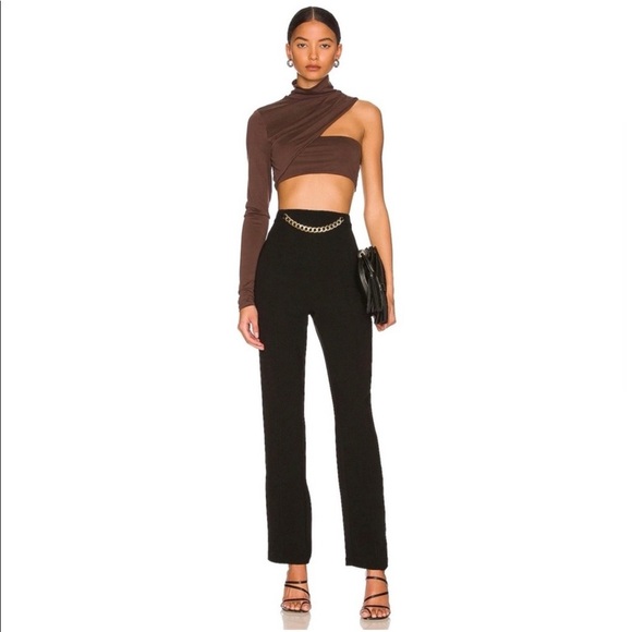 NBD Revolve Ishani Chainlink Pant in Black